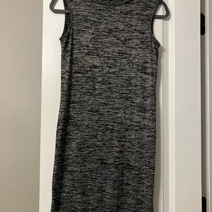 SMITH Charcoal Sleeveless Midi Dress